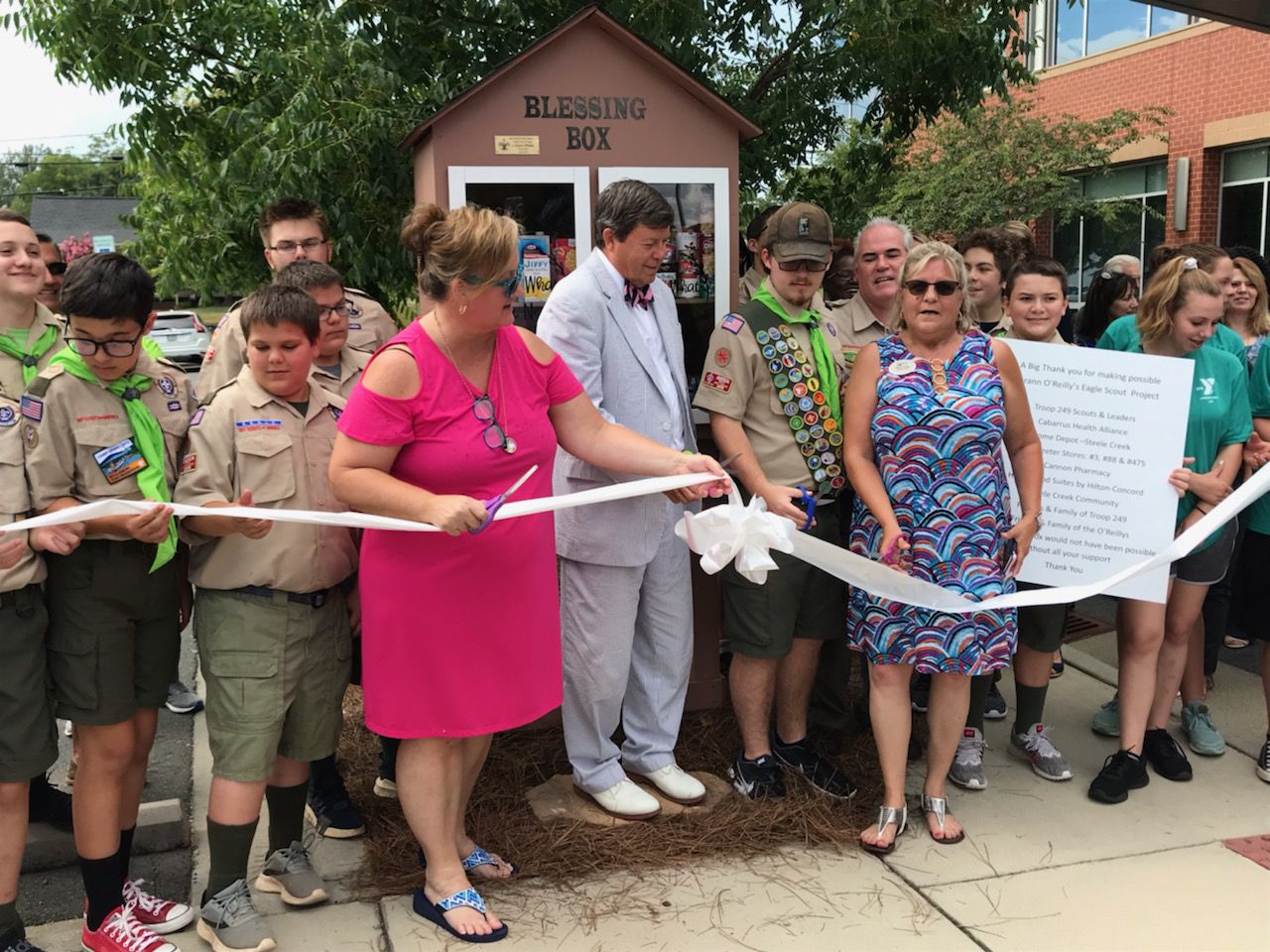 Blessing Box at Cabarrus Health Alliance